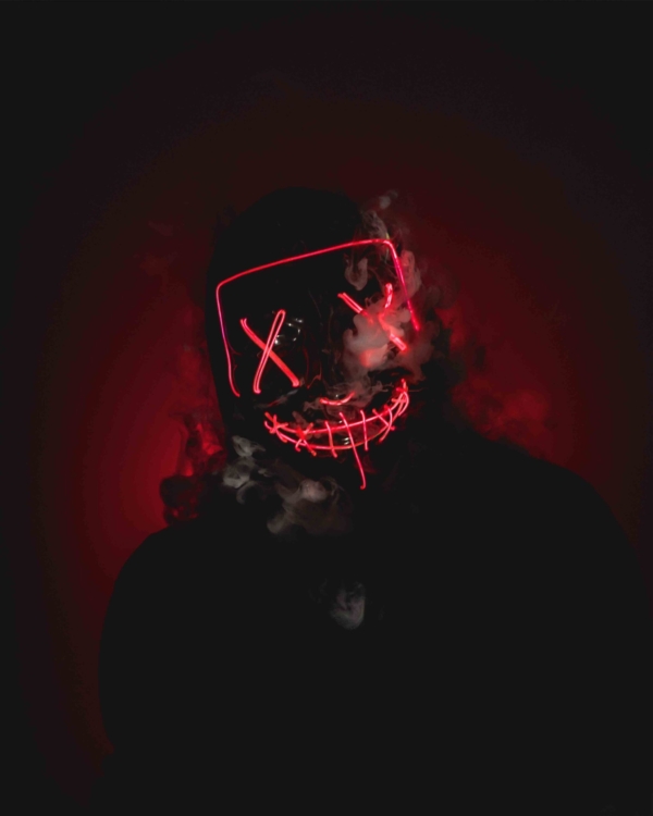 Moody portrait photography