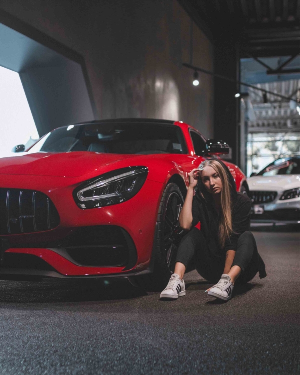 Car portrait photography