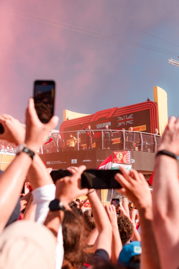 F1 podium