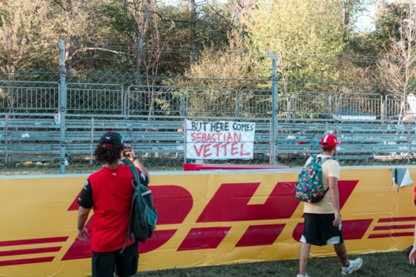 But here comes SEBASTIAN VETTEL