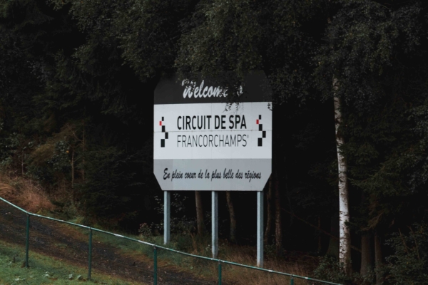CIRCUIT DE SPA FRANCHORCHAMPS sign