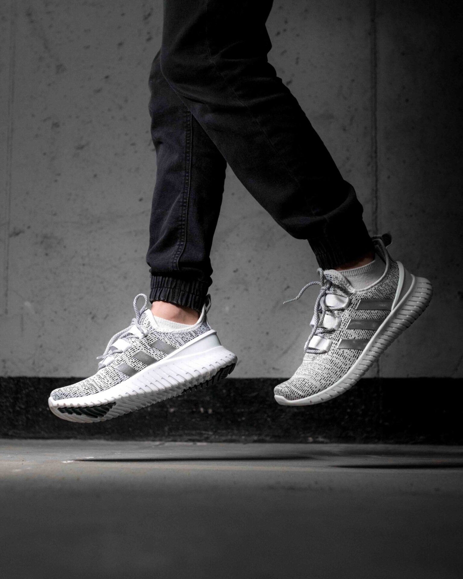 White shoes in modern, urban, street photography vibe