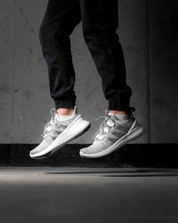 White shoes in modern, urban, street photography vibe