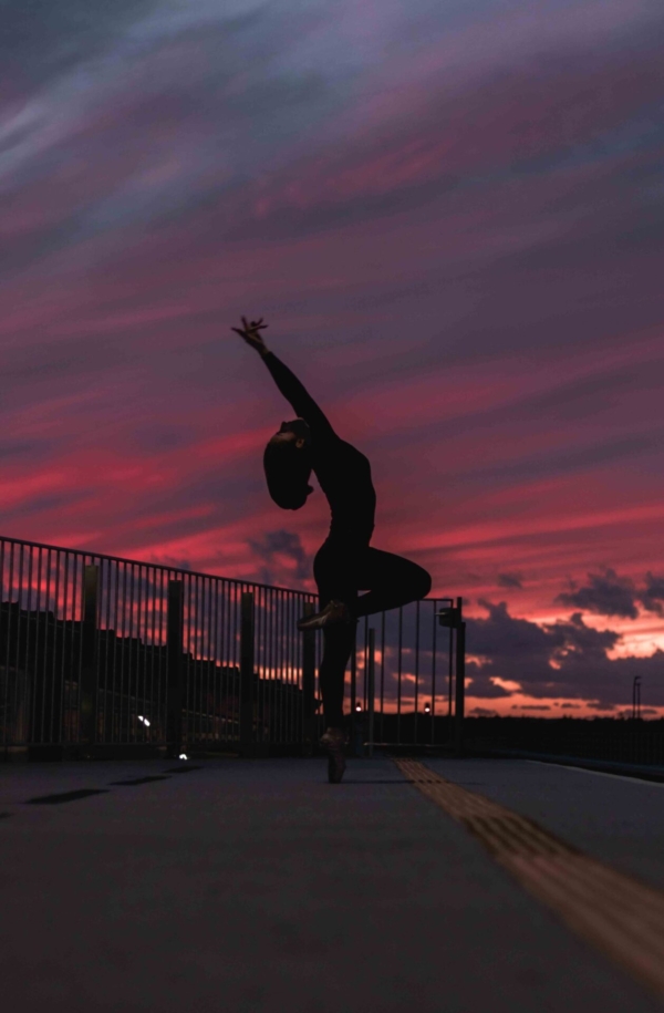 Moody portrait photography