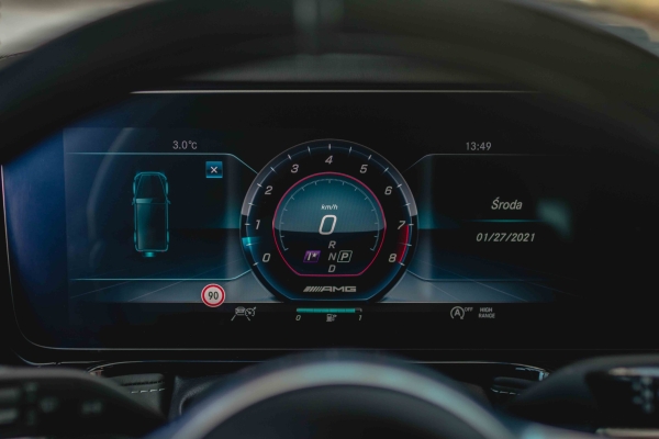 Mercedes G-class in a golden hour photoshoot