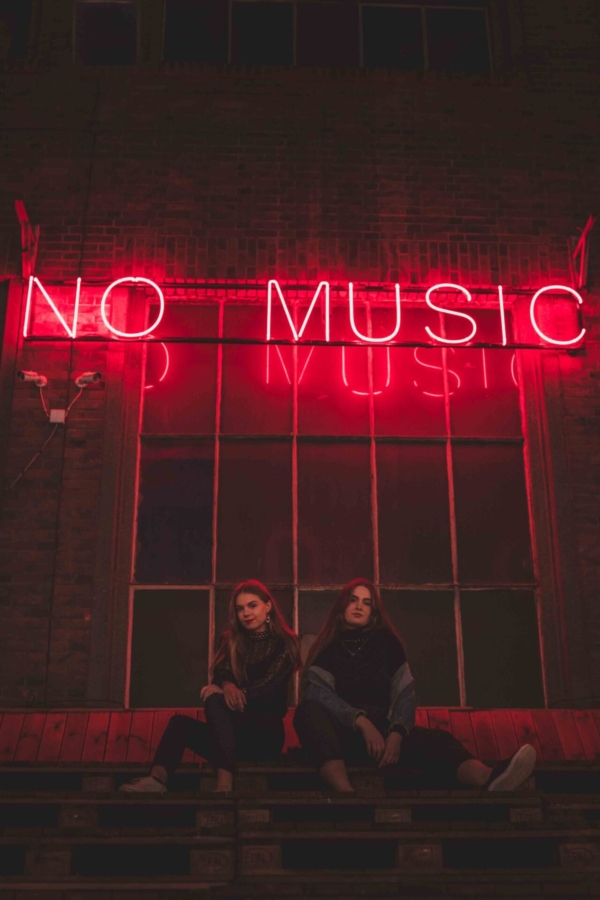 Moody portrait photography