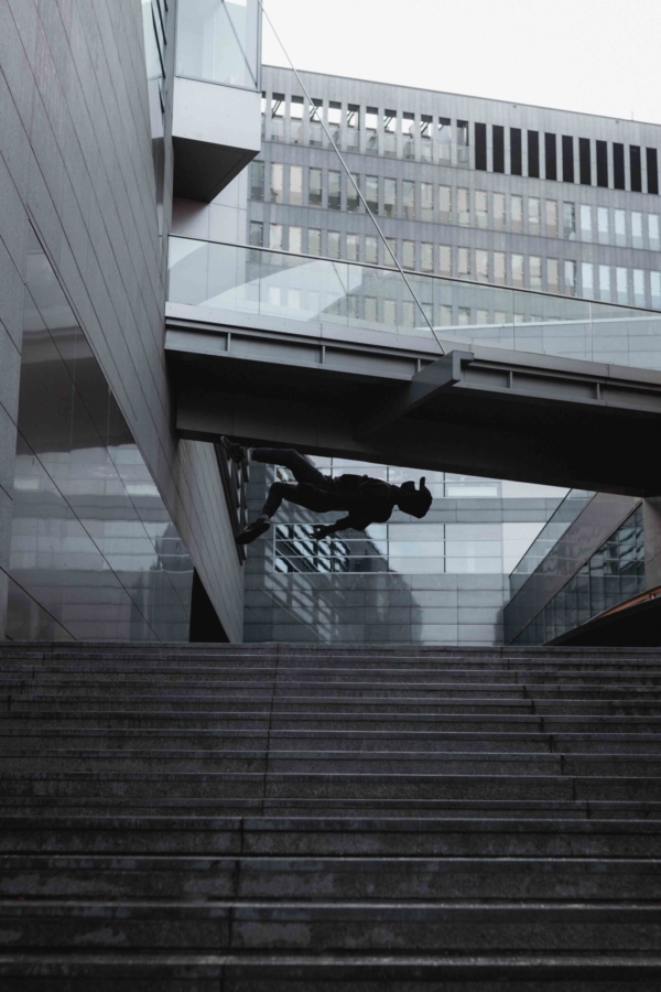 Levitation portrait photography