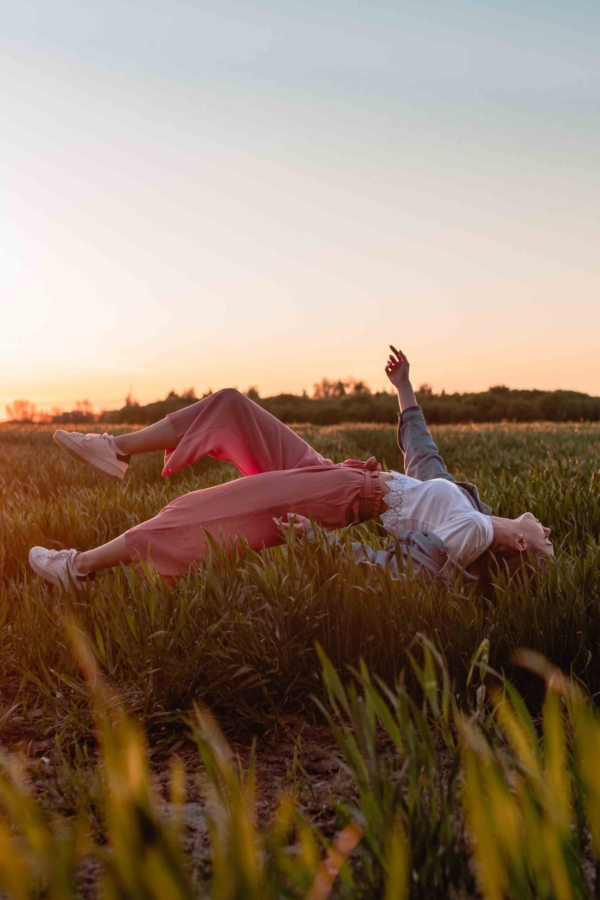 Levitation portrait photography