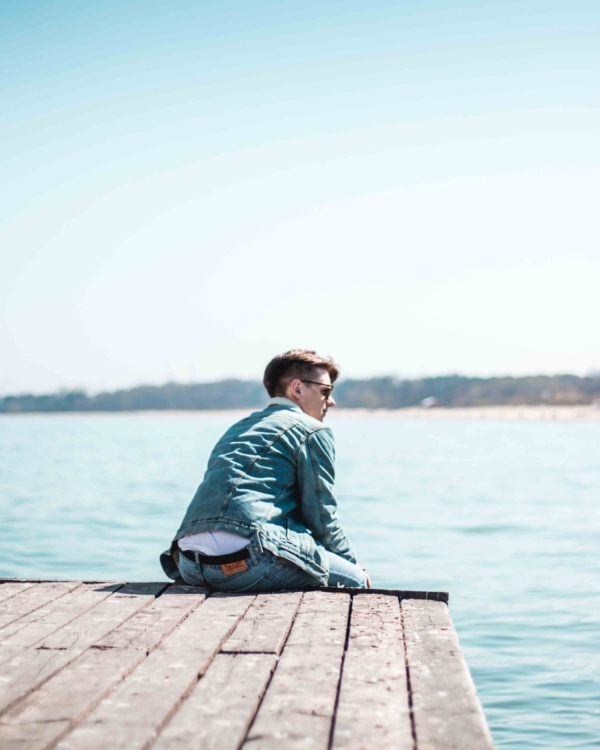Seaside portrait photography
