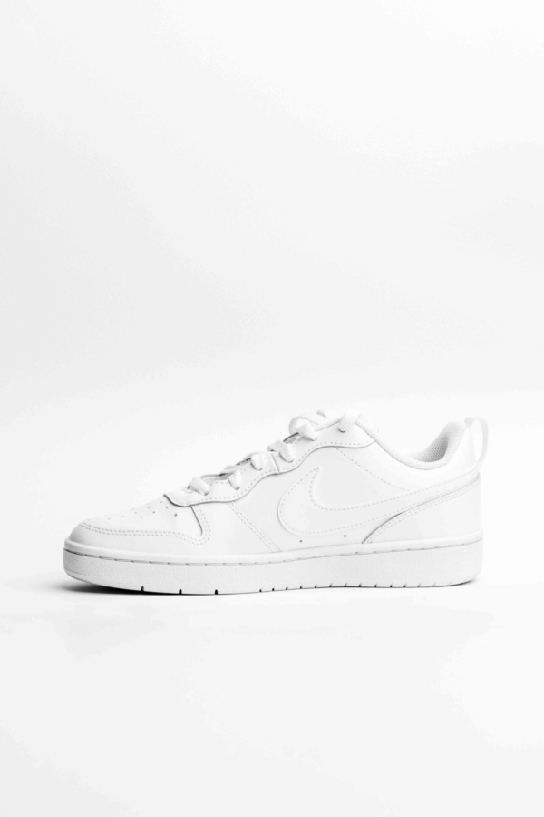 White shoes in modern minimal, photography style