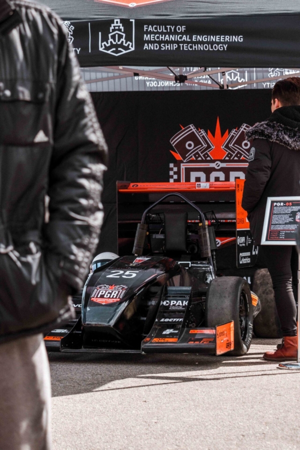 PGR Formula student racing car