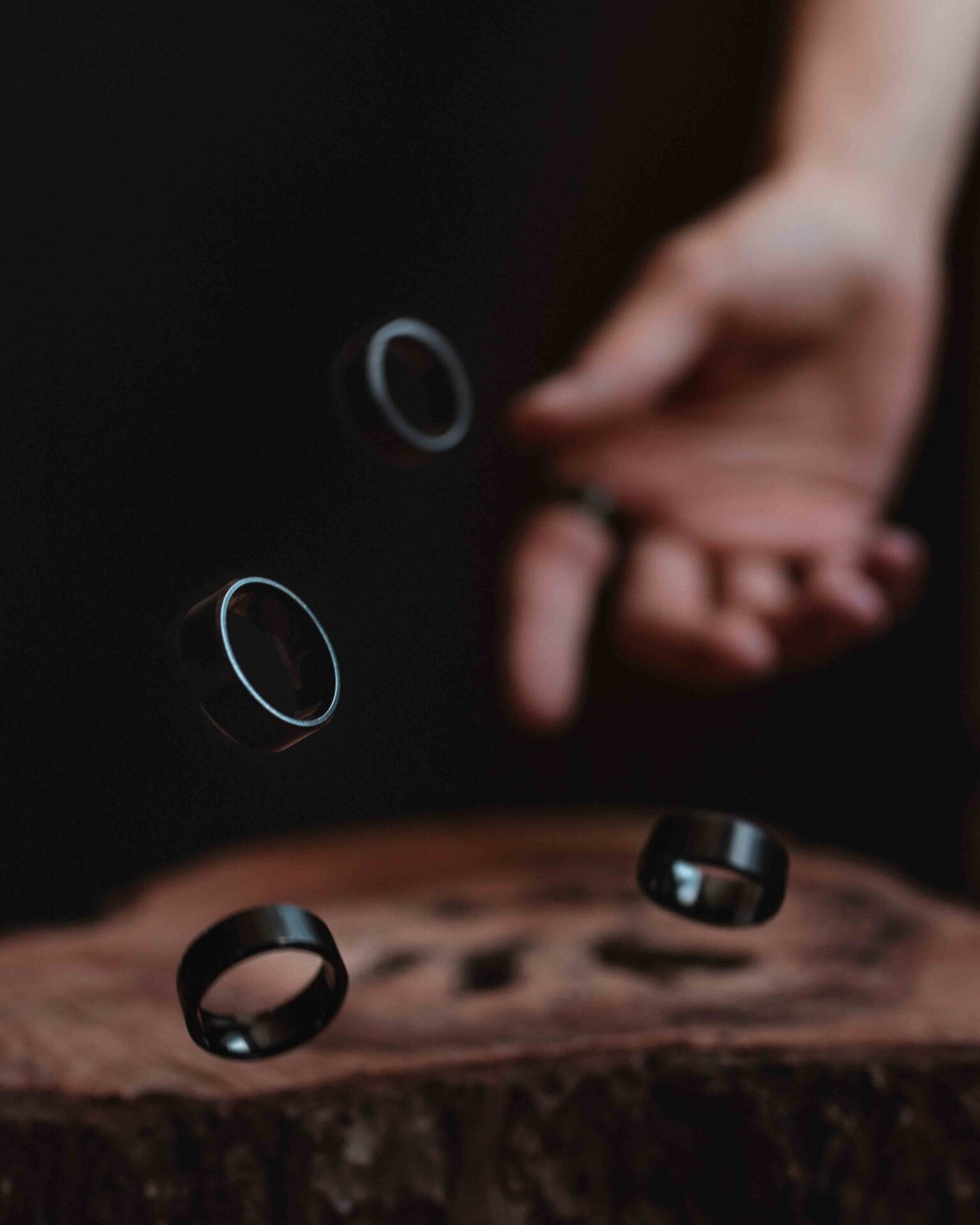 Rings product photography