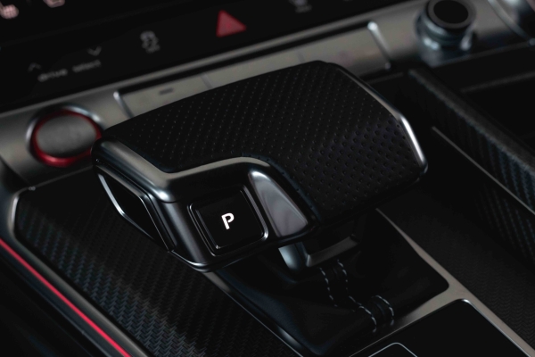 Audi in a dealership salon photography