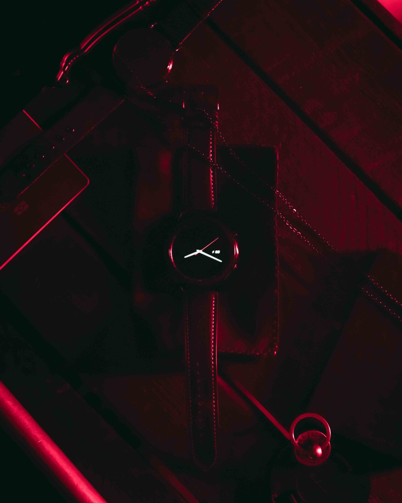 Elegant smart watch in a professional studio photoshoot