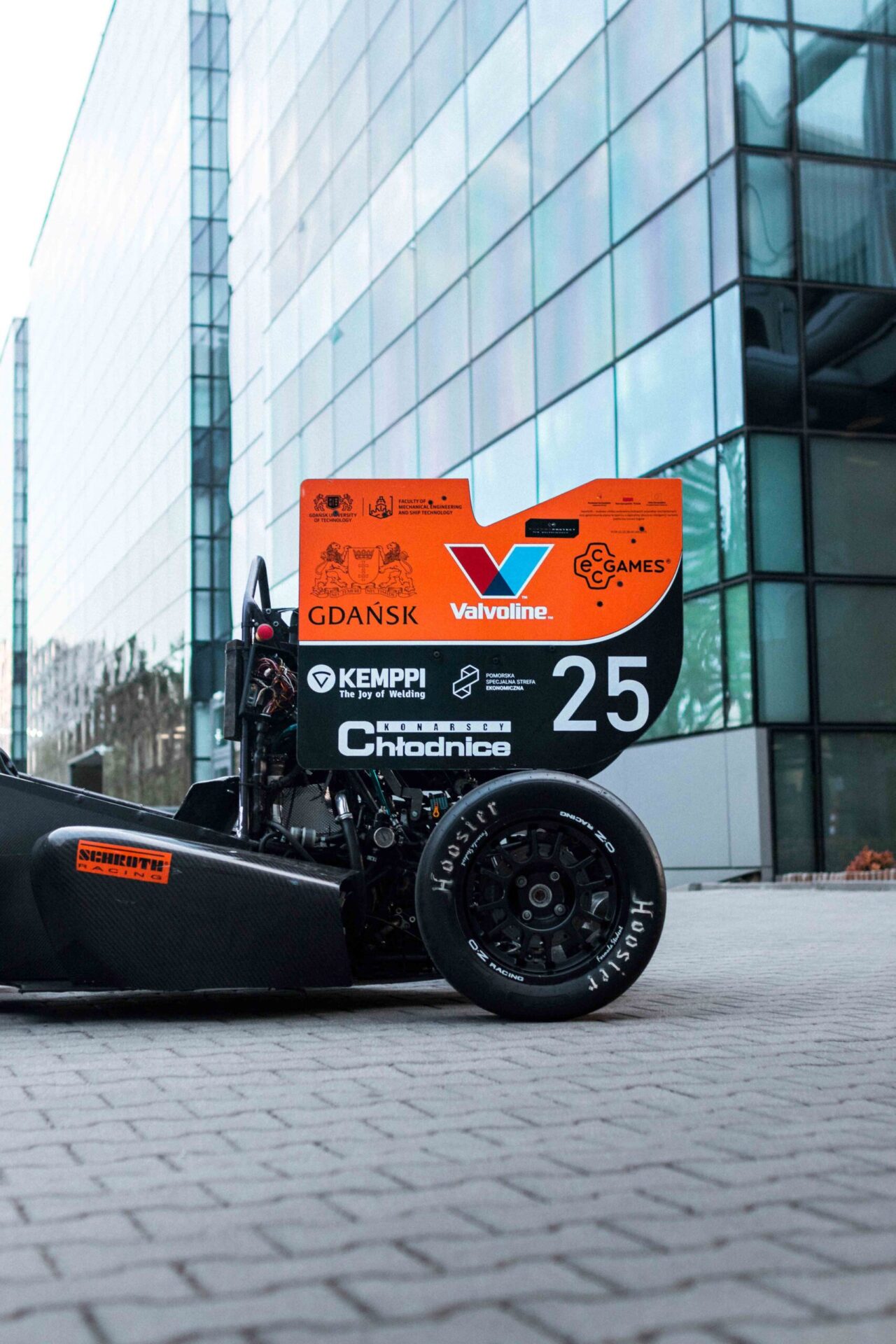 PGR Formula student racing car