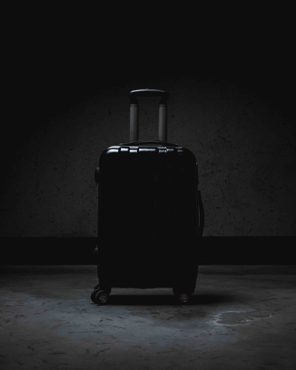 Suitcase moody photography