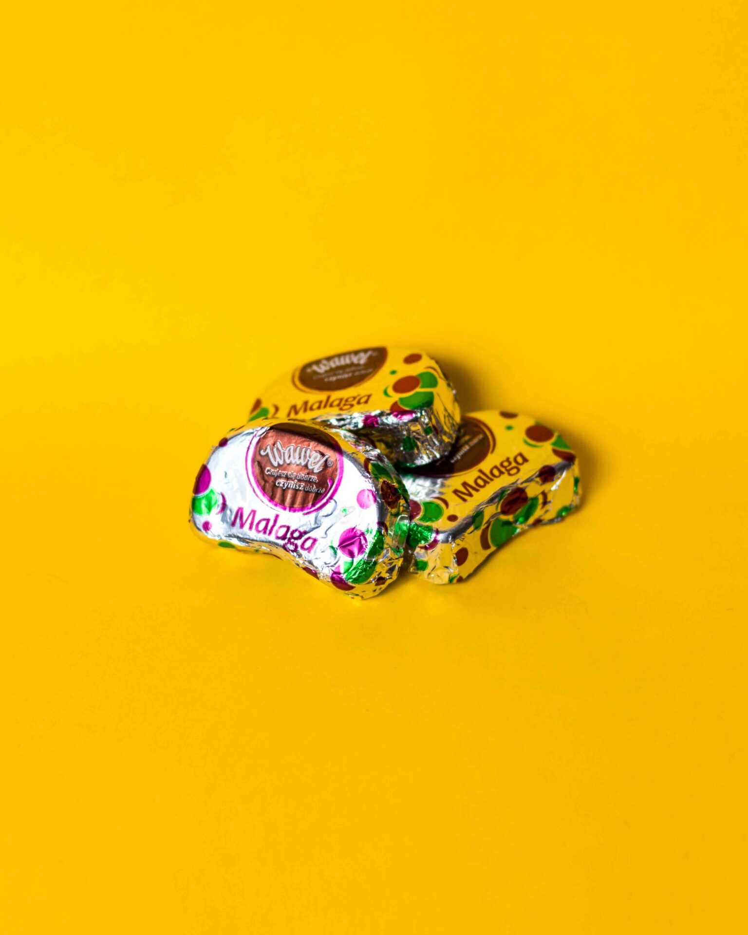 Sweets and chocolate in a studio photoshoot