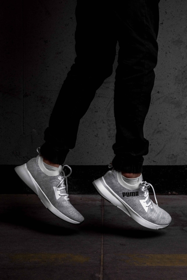 White shoes in modern, urban, street photography vibe