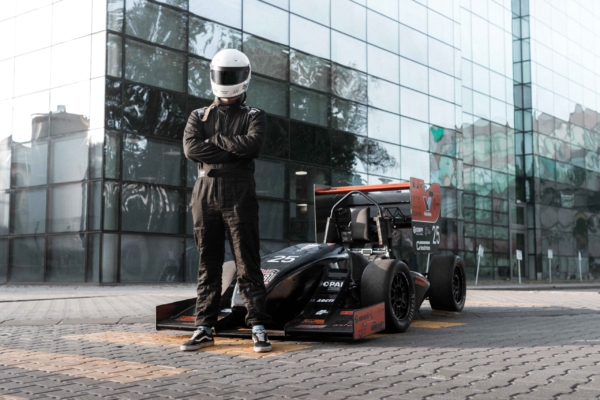 PGR Formula student racing car