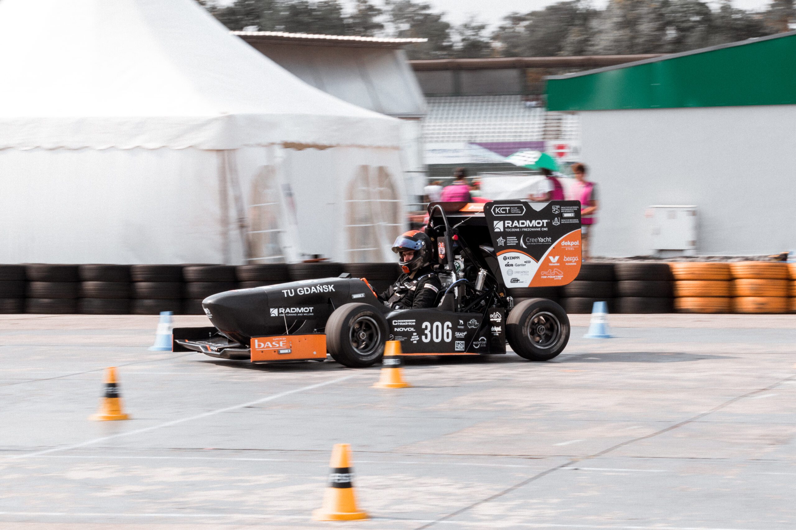 PGR Formula student racing car