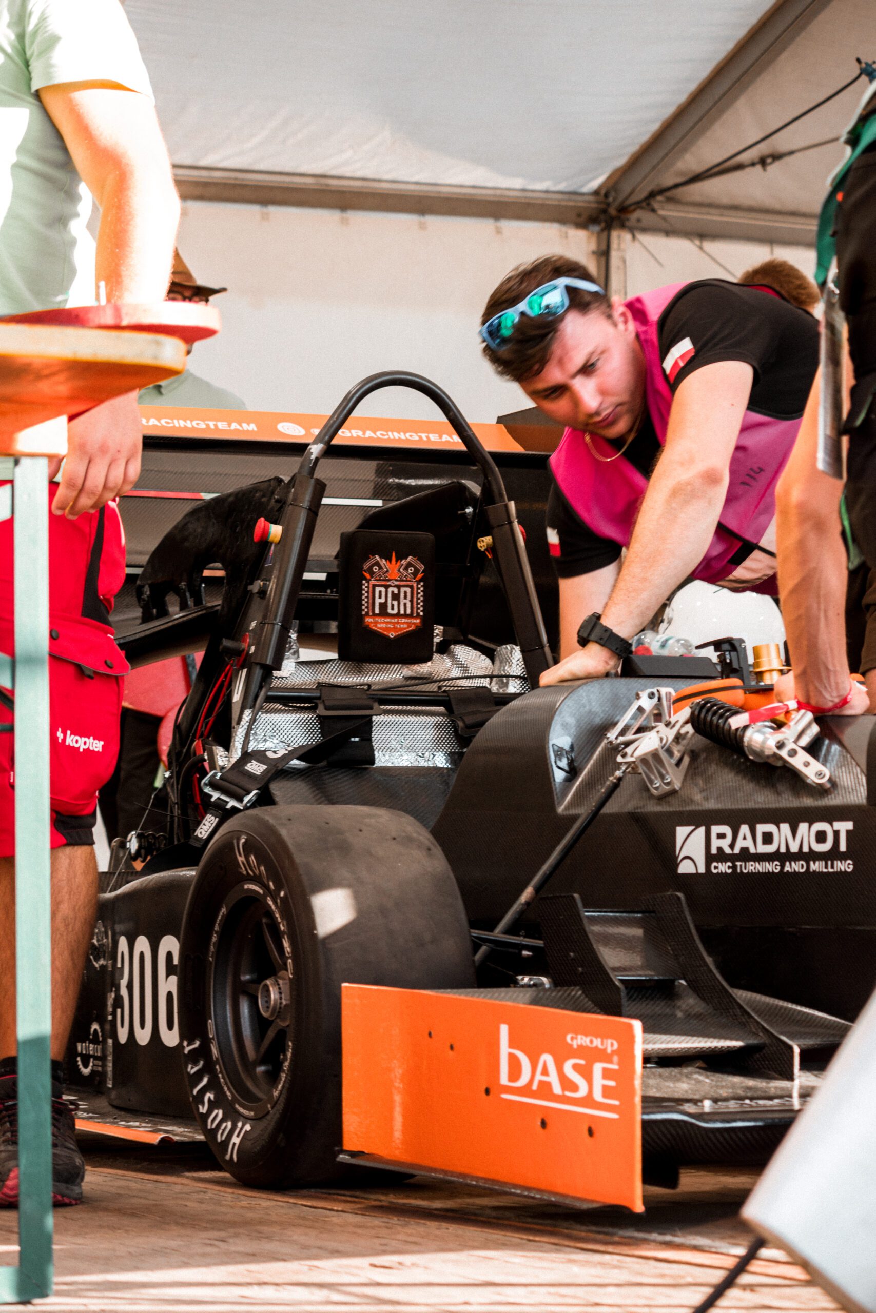 PGR Formula student racing car