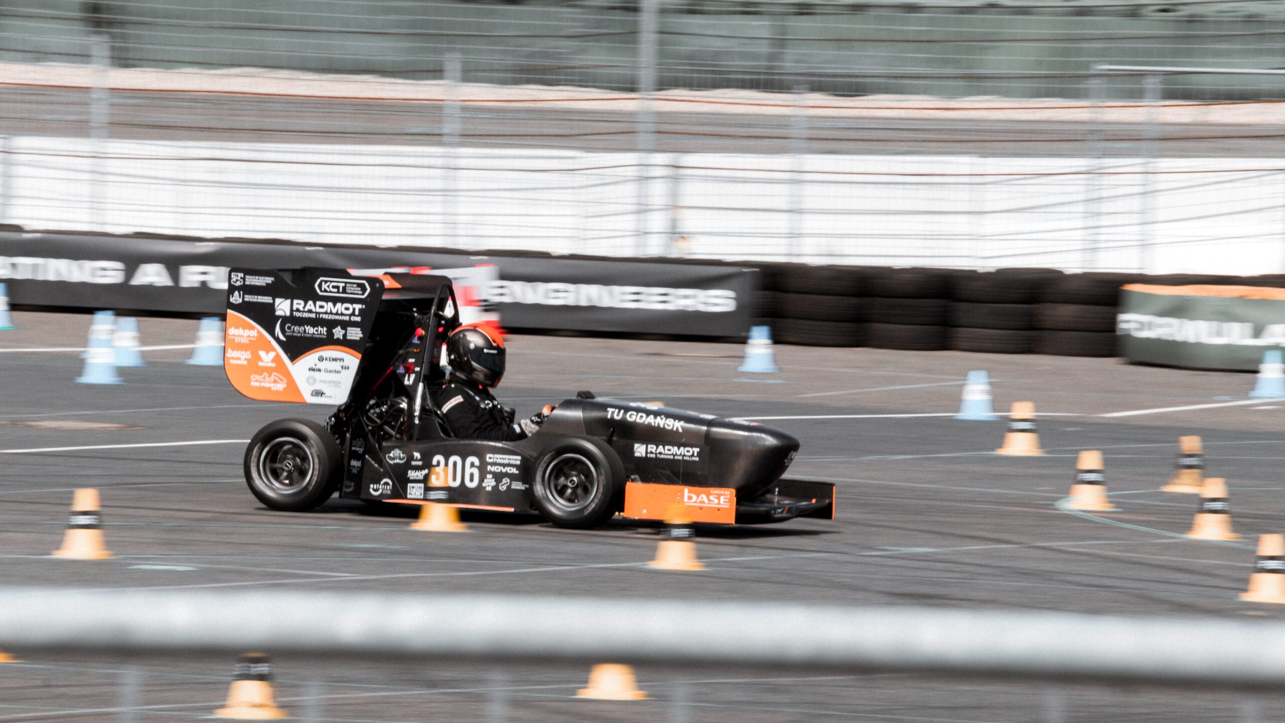 PGR Formula student racing car