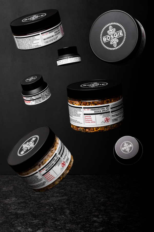 Professional product photography of Bosqie cosmetics