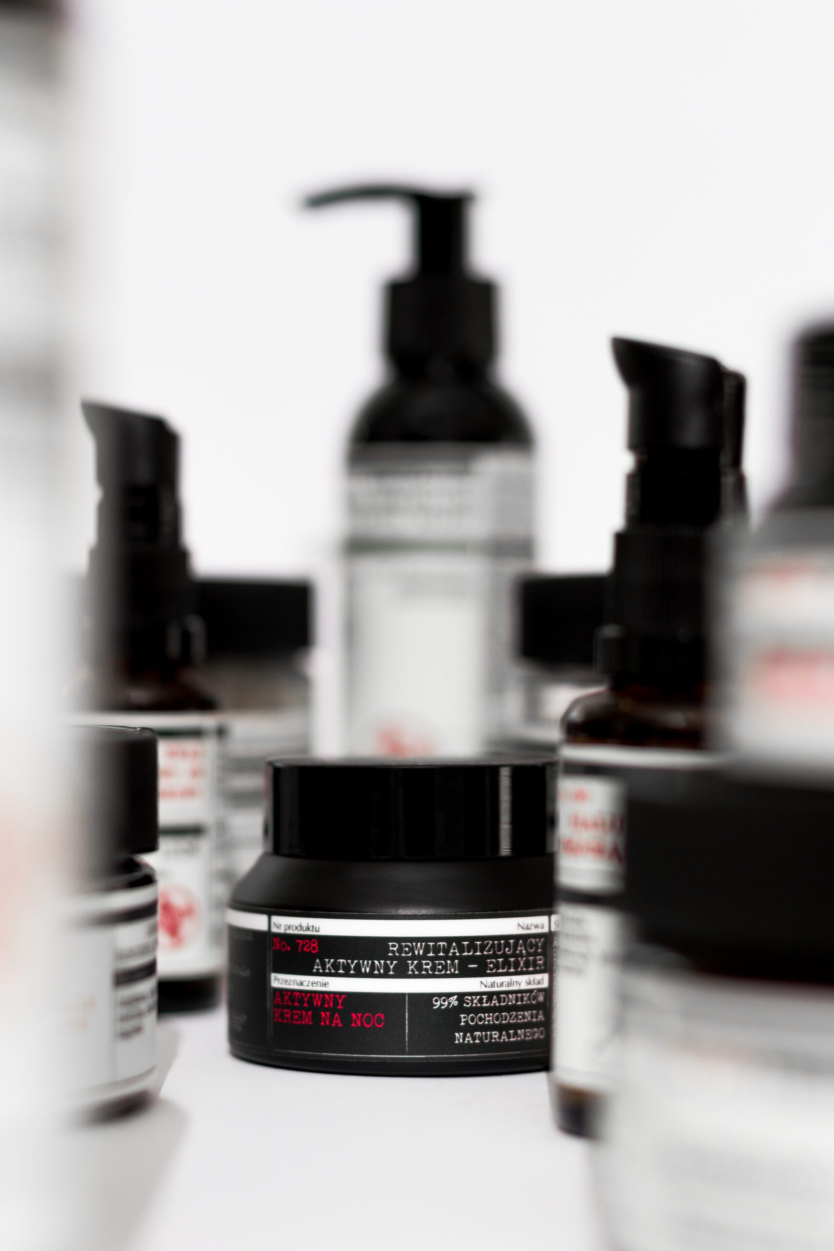 Professional product photography of Bosqie cosmetics