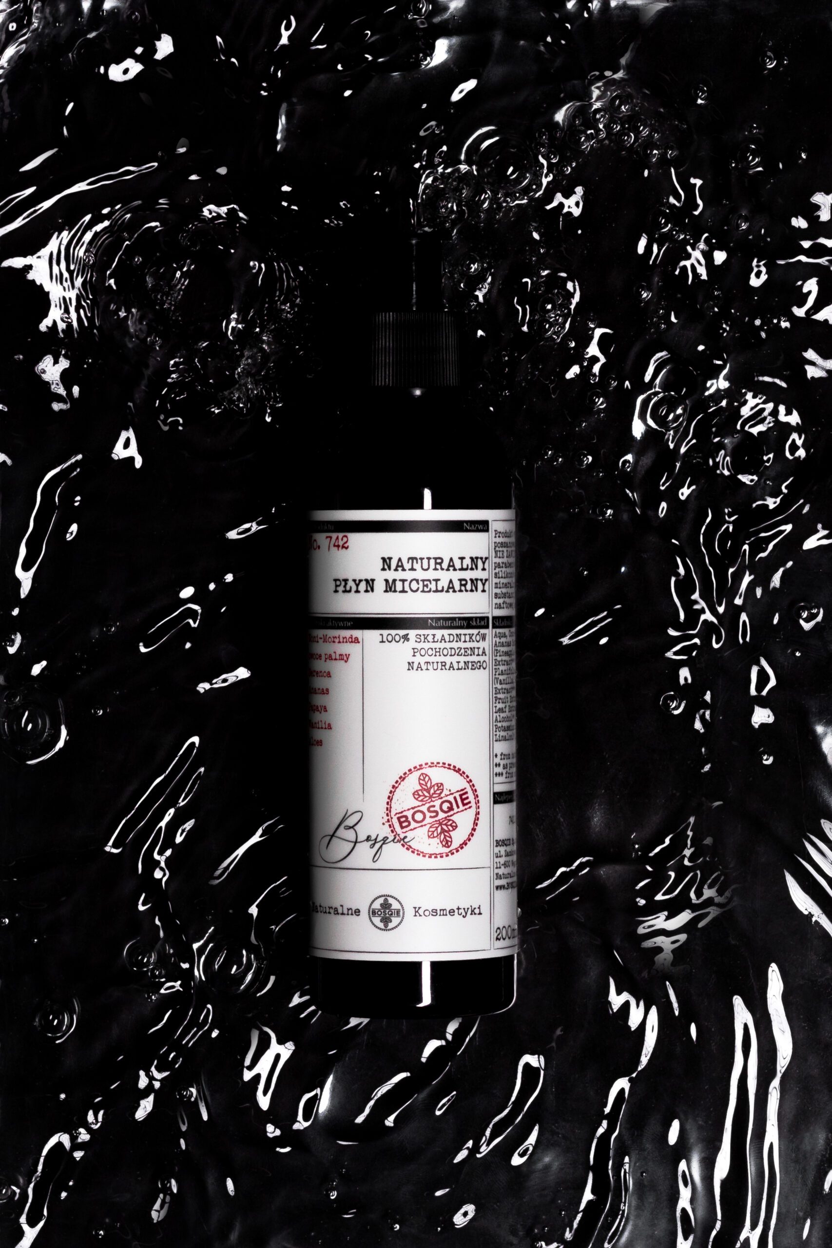 Professional product photography of Bosqie cosmetics