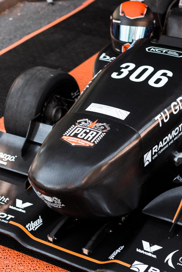 PGR Formula student racing car
