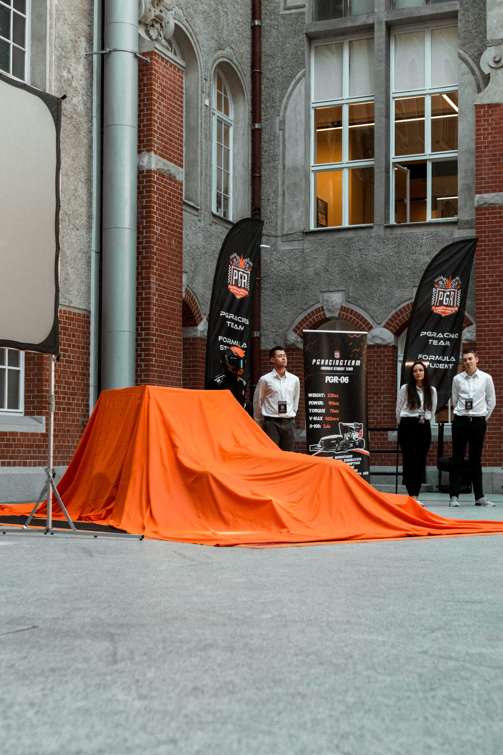 PGR Formula student racing car