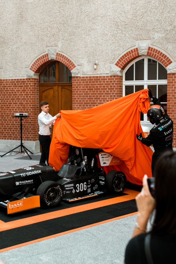 PGR Formula student racing car