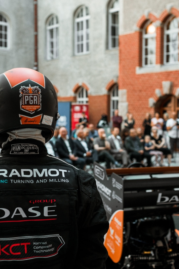 PGR Formula student racing car