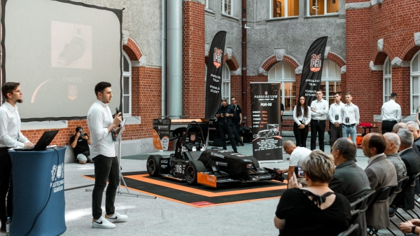 PGR Formula student racing car