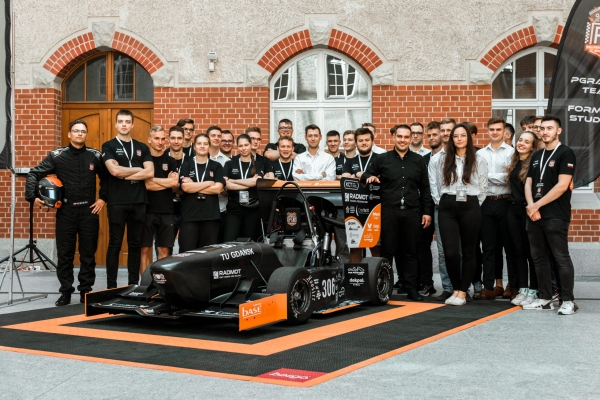 PGR Formula student racing car