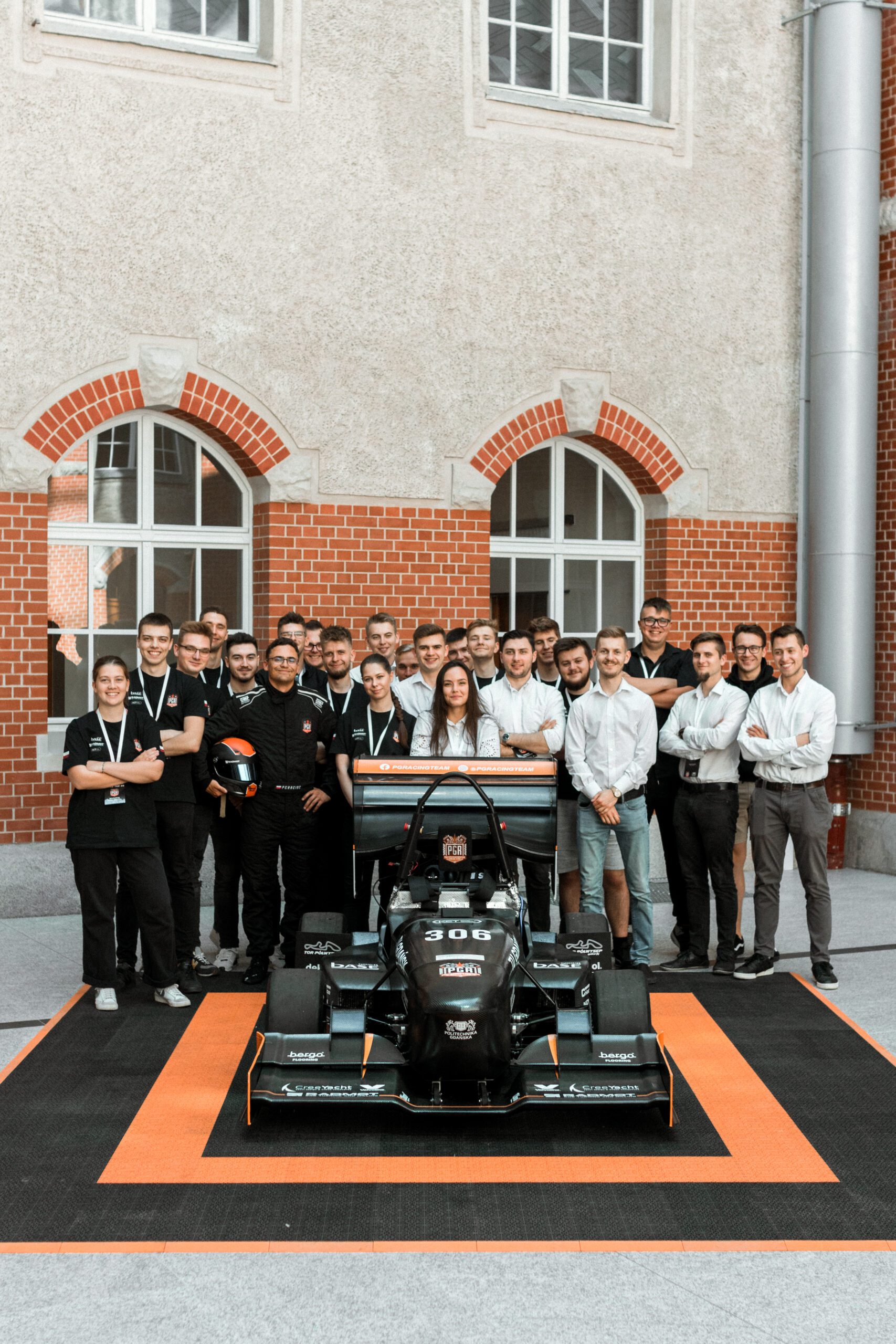 PGR Formula student racing car