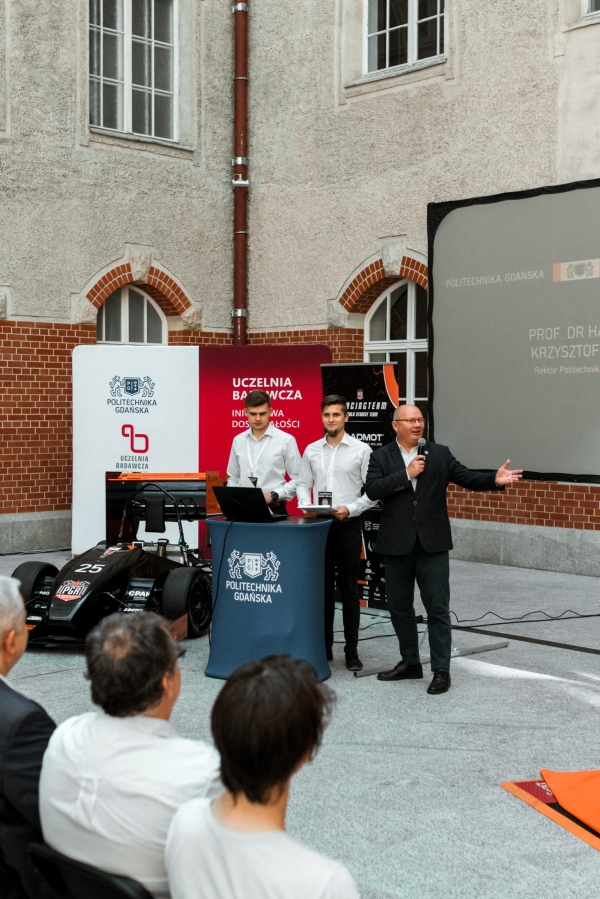 PGR Formula student racing car