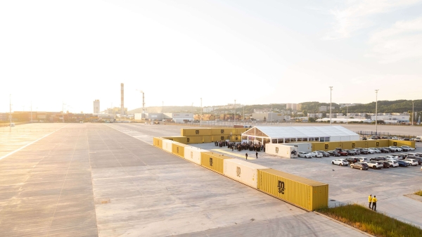 Drone photography on MSC Poland party