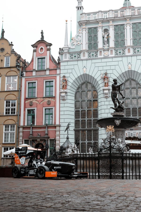 PGR Formula student racing car