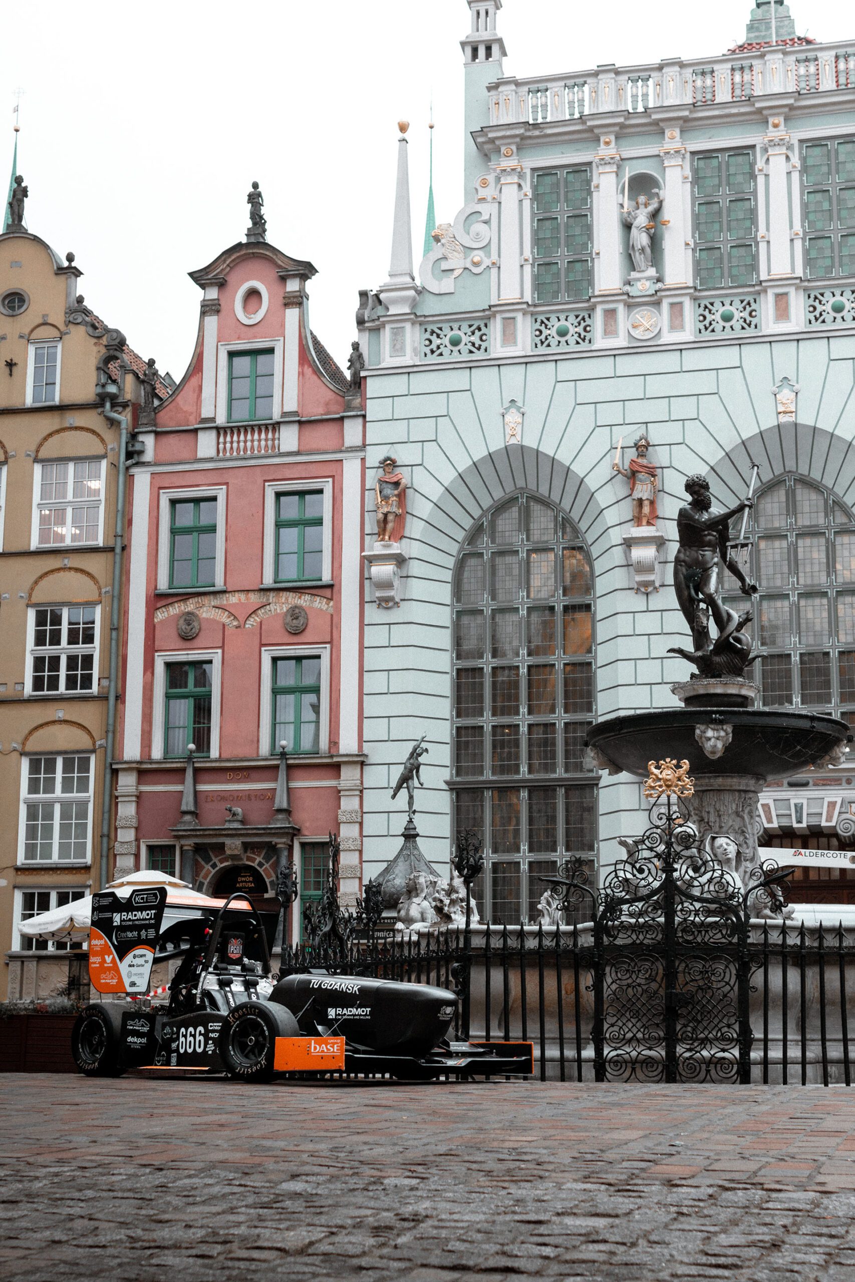 PGR Formula student racing car