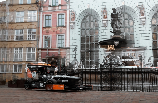 PGR Formula student racing car